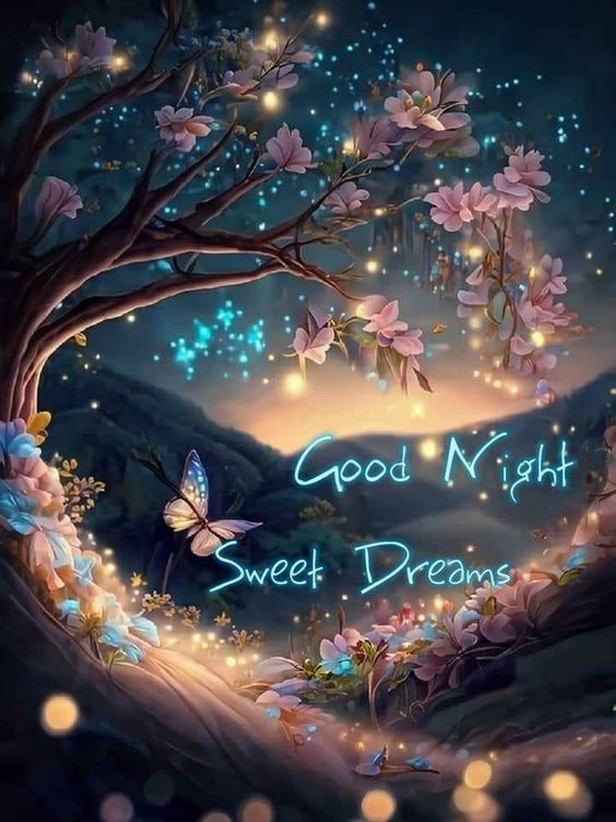 Good night, sweet dreams await you today